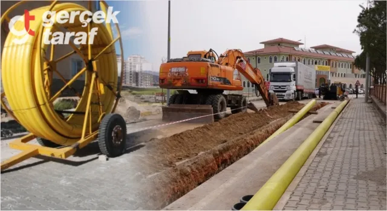 Samsun'un Terme İlçesinde Doğalgaz Çalışmaları Başladı