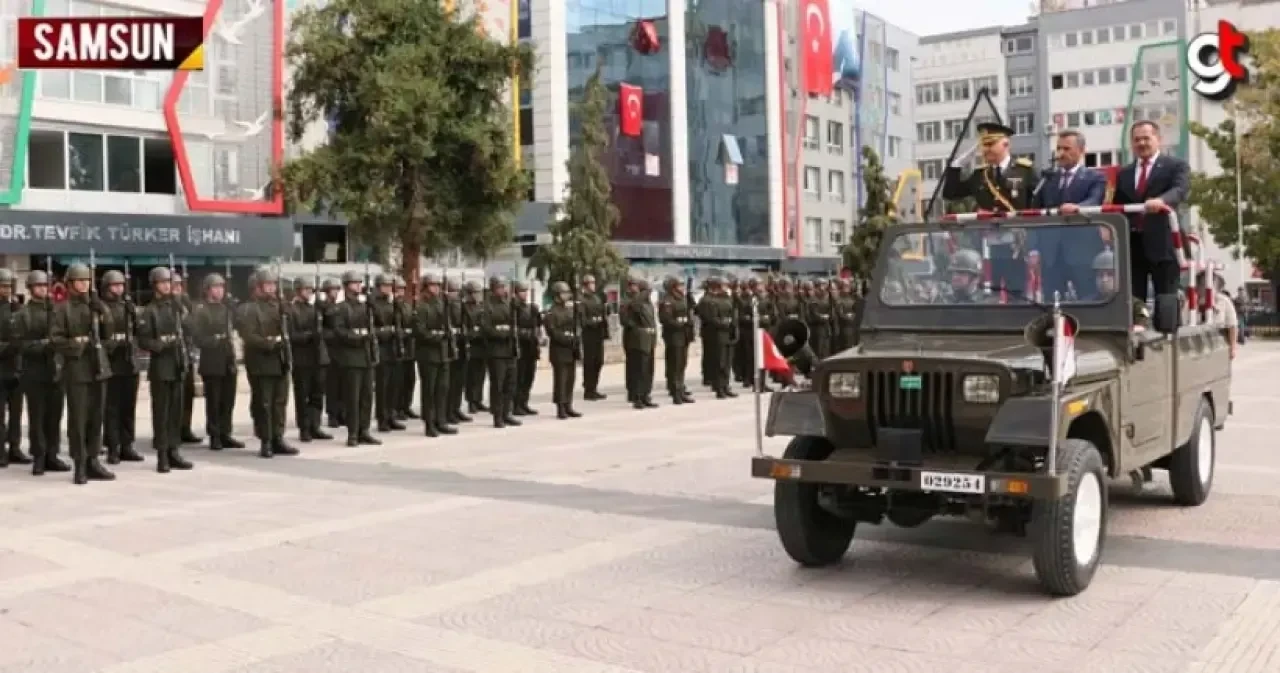 Samsun Cumhuriyet Meydanı'nda 30 Ağustos Zafer Bayramı Kutlamaları