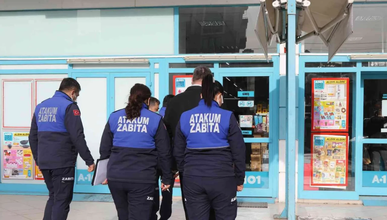 Atakum Zabıta'dan Kapsamlı Denetlemede Tam Not