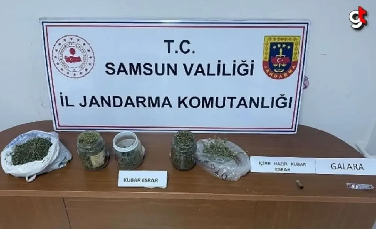 İlkadım'da 2.340 Gram Kubar Esrar Ele Geçirildi