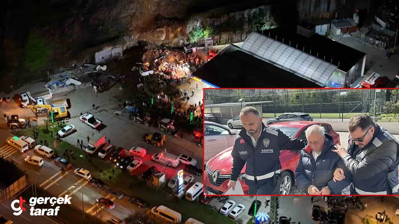 Samsun Heyelan Bölgesindeki Akaryakıt İstasyonu Sahibi Tutuklandı