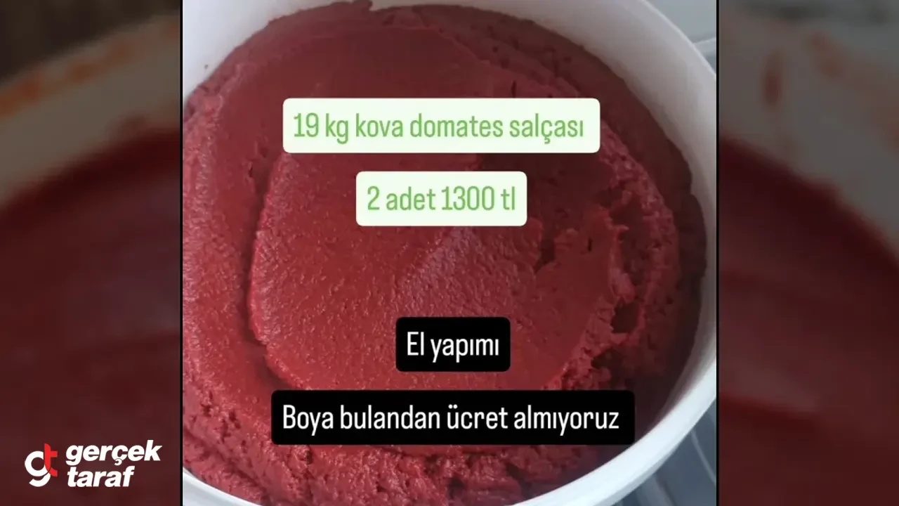 “Boya Bulandan Ücret Almıyoruz” Diyen Markanın Salçasından Boya Çıktı