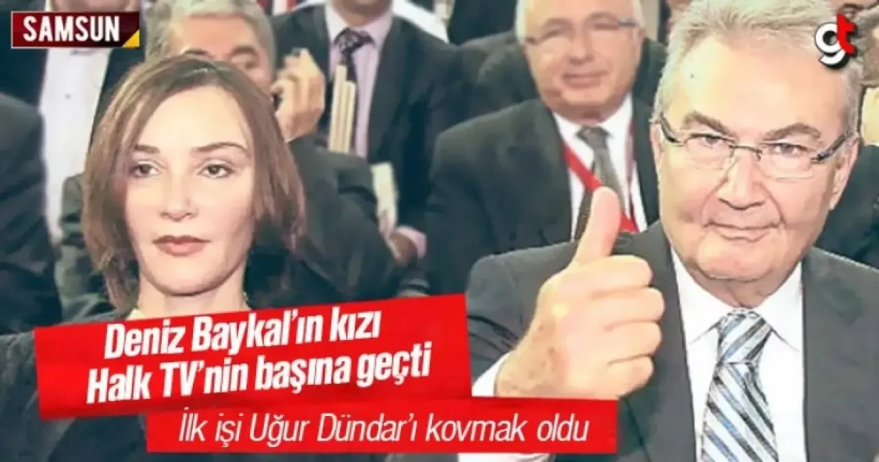 Deniz Baykal'ın Kızı Halk TV'nin Başına Geçti Uğur Dündar'ı Kovdu