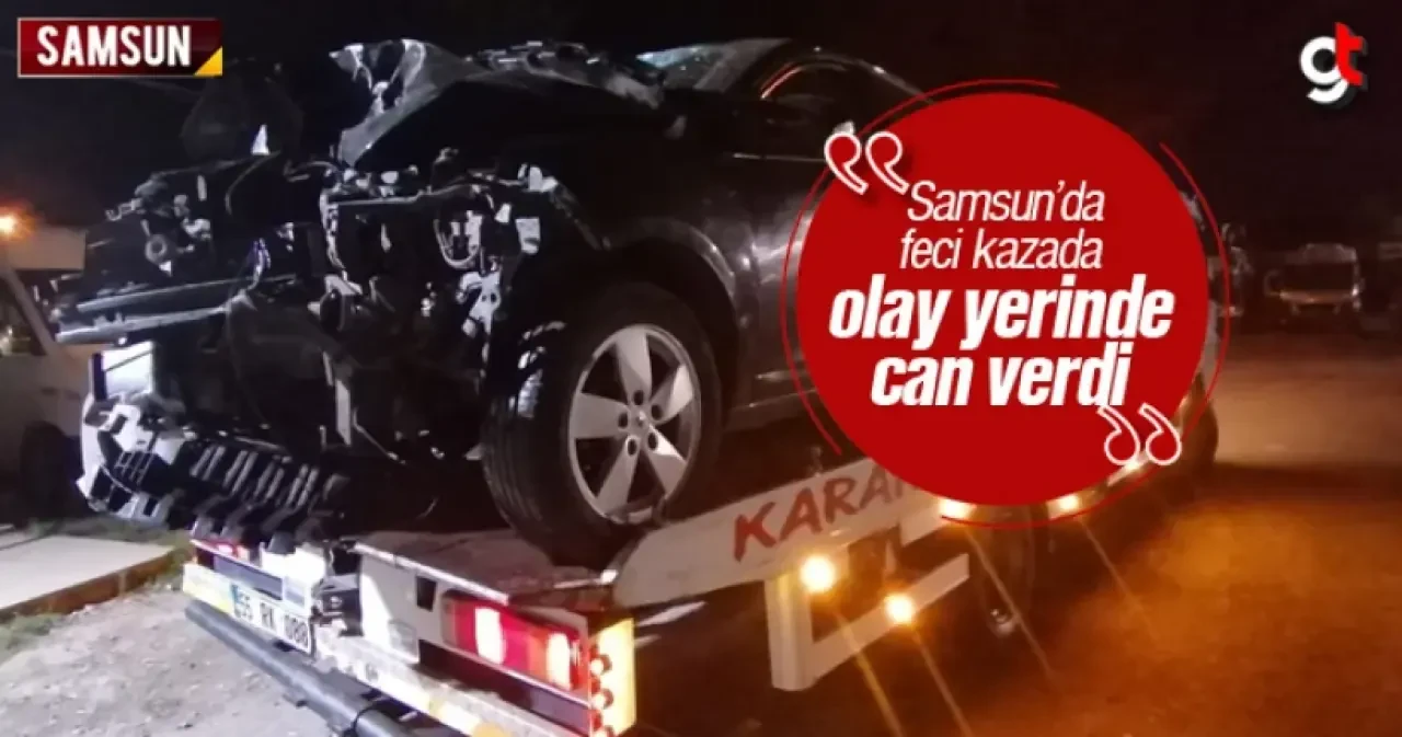 Samsun'da trafik kazasında Serkan Balcancı öldü