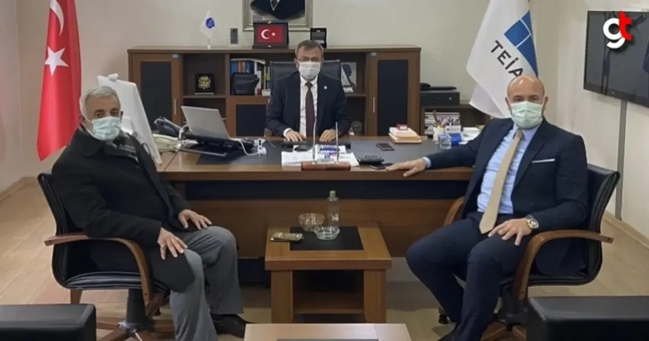 Hasan Togar, Tekkeköy'de TEİAŞ'ın yatırımları hakkında bilgi aldı