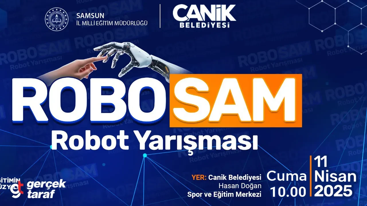Samsun’da Robosam Robot Yarışması Başlıyor: Gençler Teknolojiyle Yarışacak