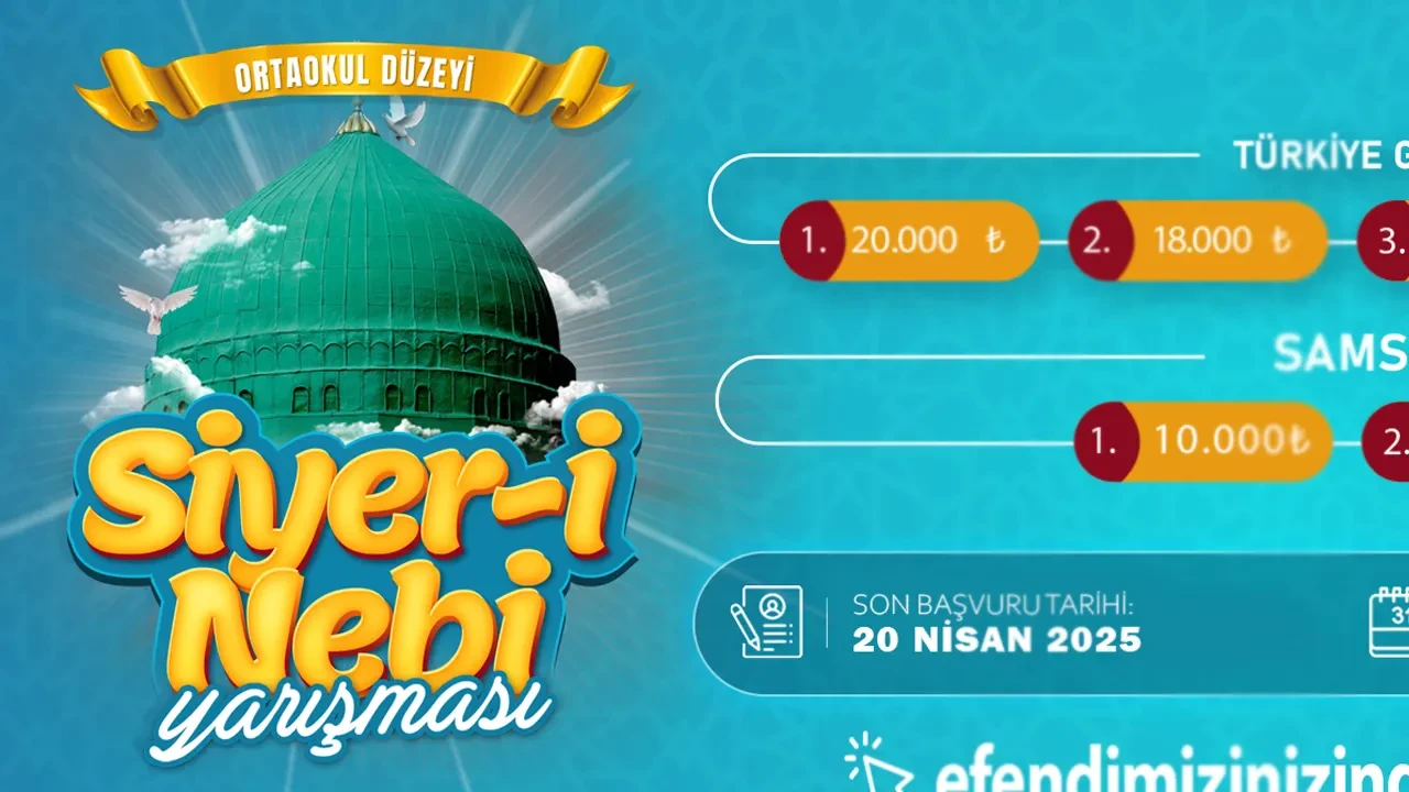 AGD-MGV'den Ortaokullulara Siyer-i Nebi Yarışması: "En Sevgili" Rehber Olacak
