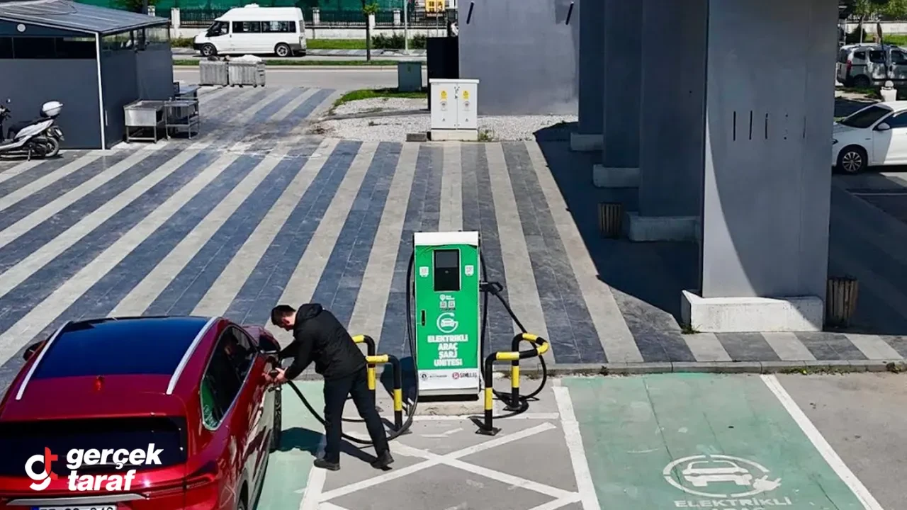 Samsun'da Elektrikli Araçlar İçin Hızlı Şarj Kuruldu