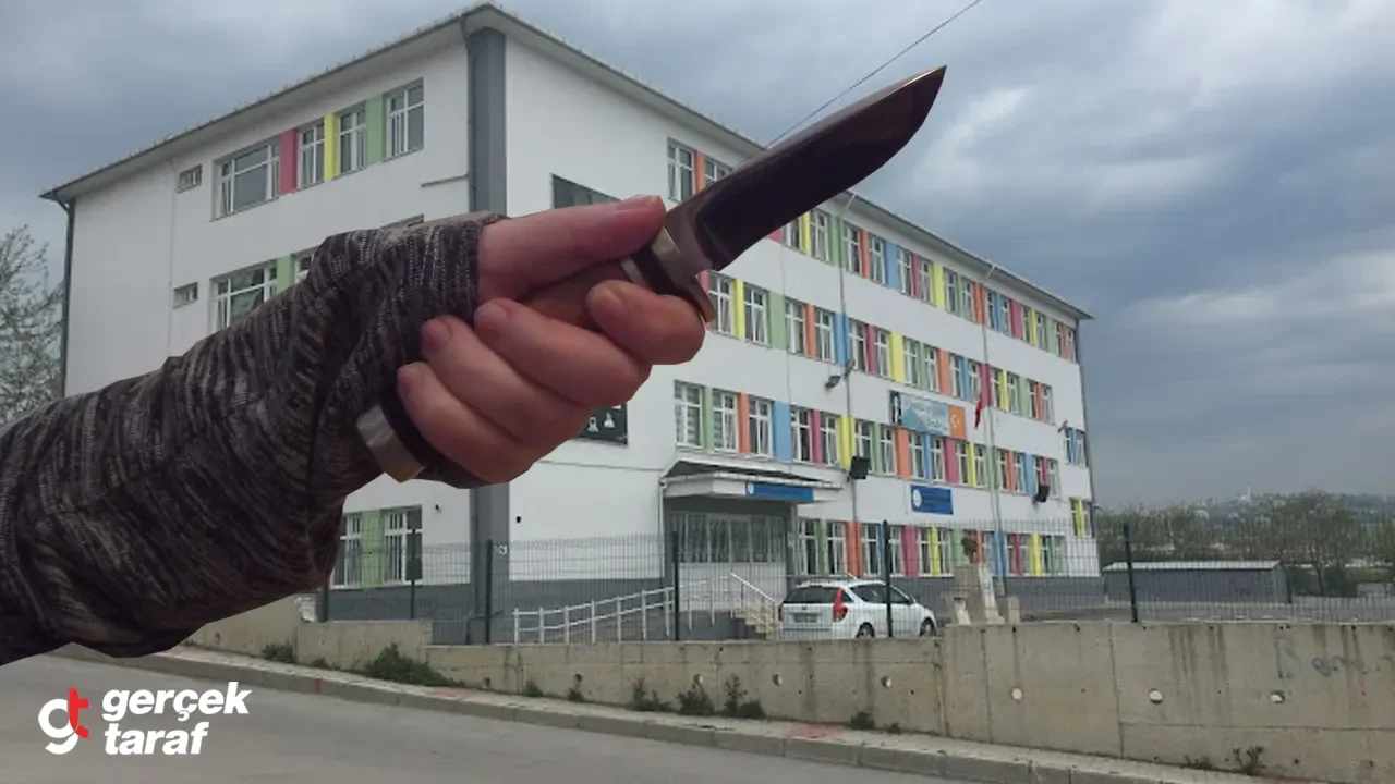 Samsun Muzaffer Barışyurt İlkokulu Bahçesinde Bıçaklı Tehdit: Aile İsyan Etti