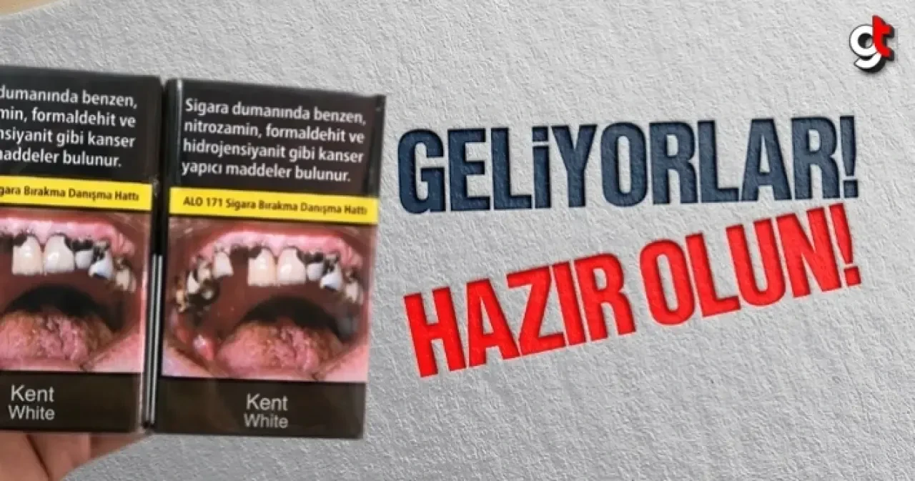 Sigara paketleri değişti