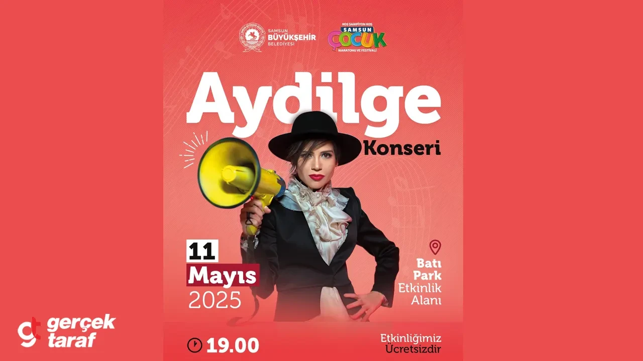 Aydilge Samsun Konseri Nerede, Ne Zaman Saat Kaçta Ücretsiz Mi?
