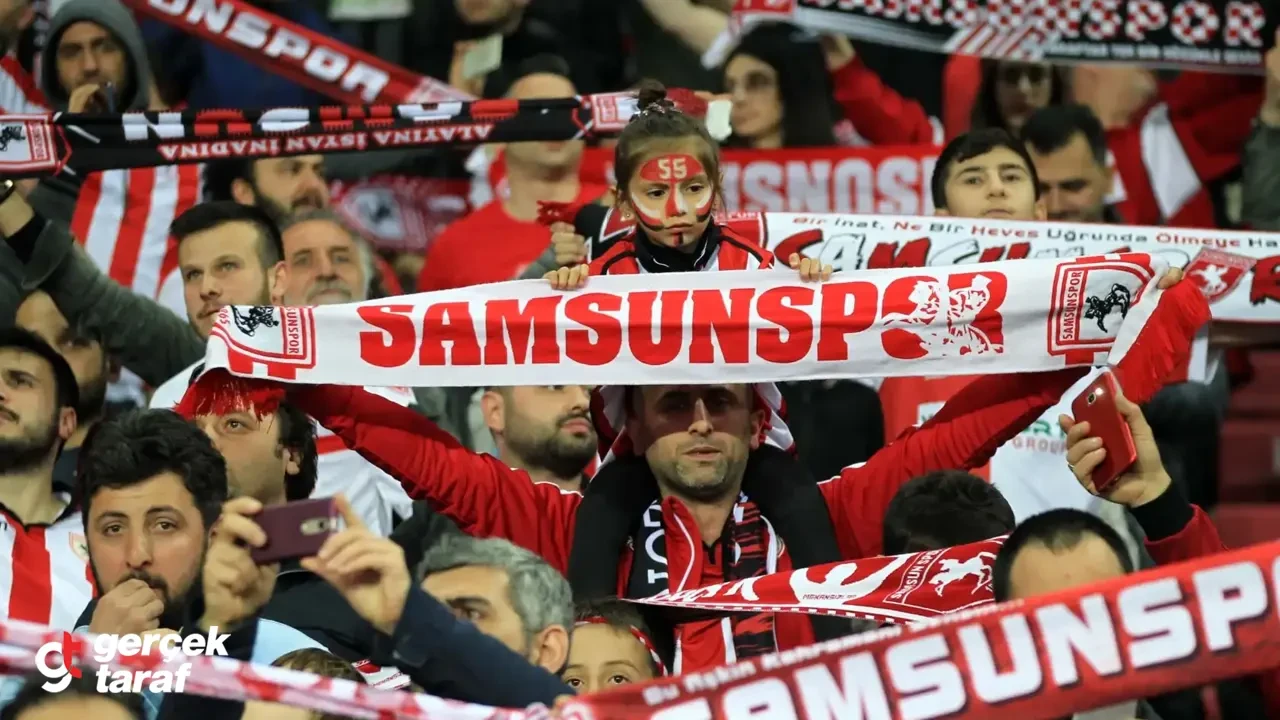 Samsunspor Taraftarından Trabzon Deplasmanına Avrupa Mesajı: "Tek Hedef Avrupa!"