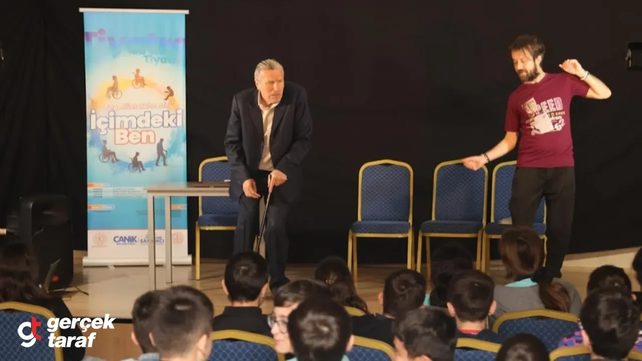 Canik’te Öğrencilere Engellilik Farkındalığı: ‘İçimdeki Ben’ Sahneye Taşındı