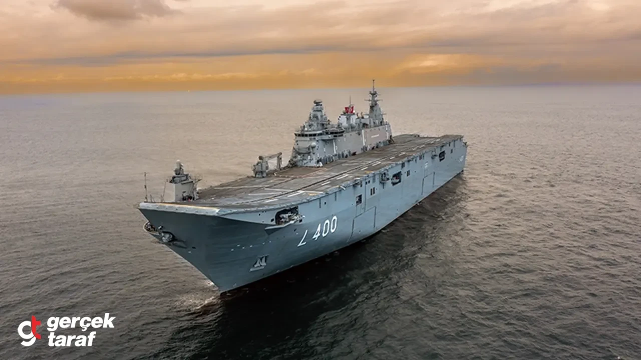 TCG Anadolu Gemisi Samsun'a Geliyor