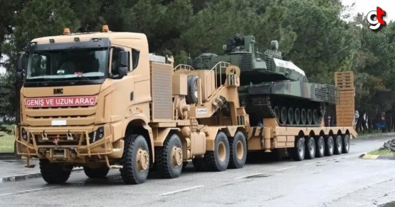 BMC ve Öztreyler 72 tank taşıyıcıyı MSB'ye teslim etti
