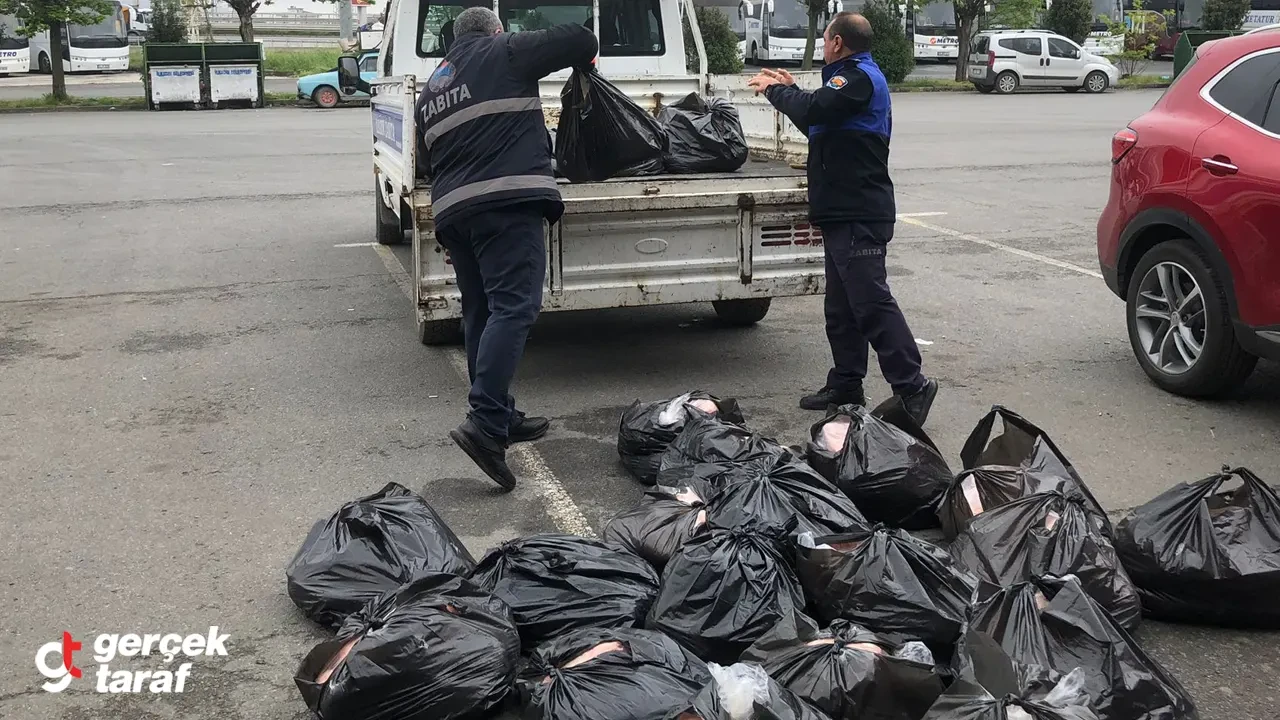 Samsun'da 500 Kilogram İç Yağı Ele Geçirildi