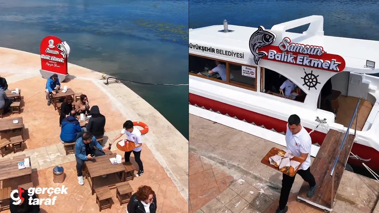 Samsun’da Balık Ekmek Teknesi hizmete girdi