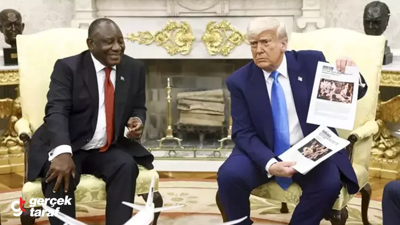 Trump’tan Güney Afrika’ya “Beyaz Soykırımı” Suçlaması: Basın Toplantısında Kriz Çıktı