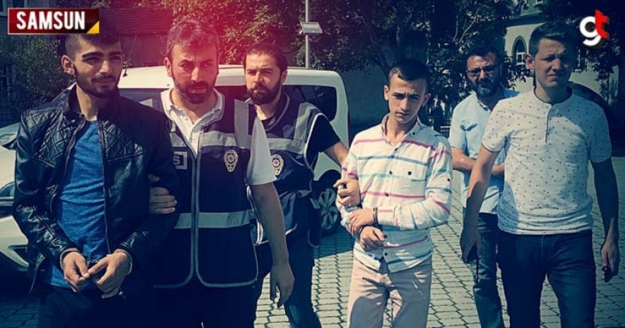 Etek giydirip, gasp eden zanlılar yakalandı