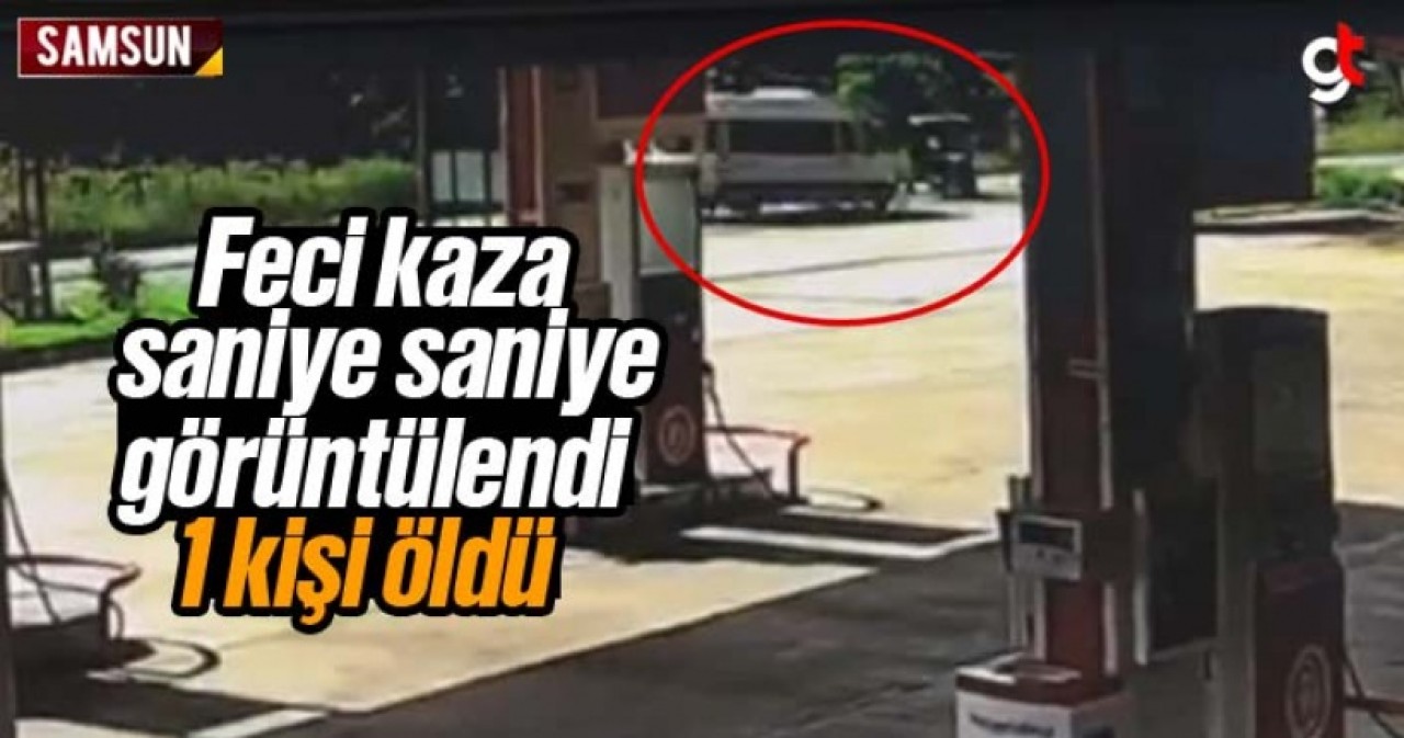 Ayvacık'ta minibüs ile pat pat kaza yaptı, 1 kişi öldü