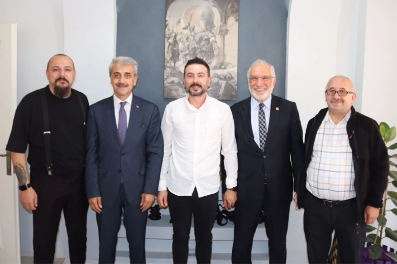 Saadet Partisi Samsun Heyetinden Gerçek Taraf’a Ziyaret