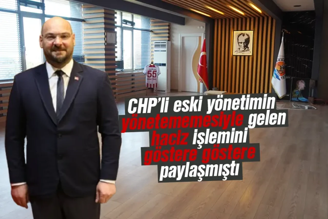 Makam Odasına Haciz Gelen Başkan Serhat Türkel'e Makam Odası Bulundu
