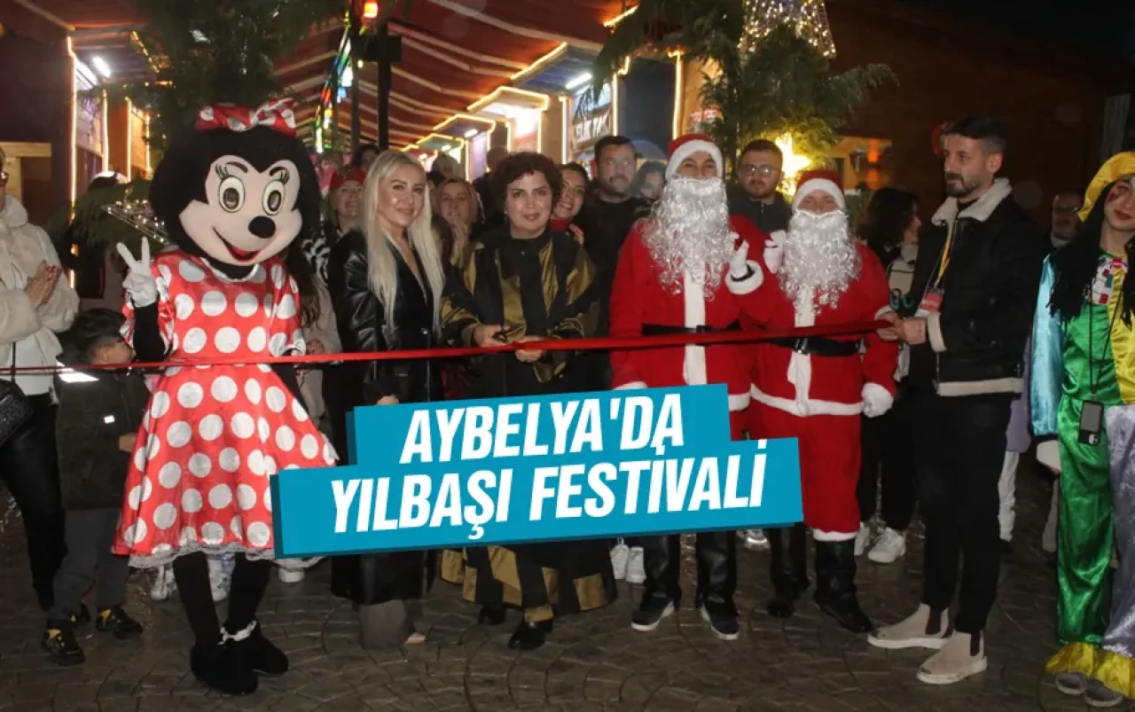 Karadeniz'in en büyük tatil köyü Aybelya'da yılbaşı festivali başladı