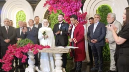 Rabia ve Enes Mutluluğa "Evet" Dedi, Nikahı Başkan Doğan Kıydı