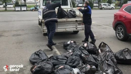 Samsun'da 500 Kilogram İç Yağı Ele Geçirildi
