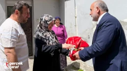 Başkan Sandıkçı’dan Şehit Annelerine Anlamlı Ziyaret