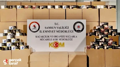Samsun'da Kaçak Makaron Operasyonu: 1 Kişi Gözaltına Alındı
