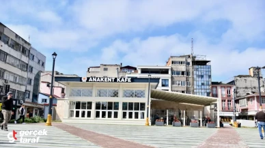 Anakent Meydanı ve Kafe Hizmete Girdi