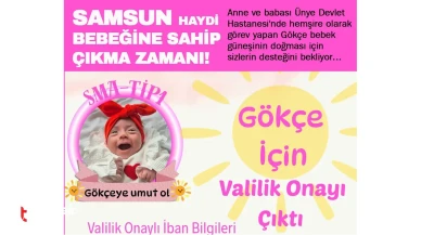 SMA Hastası Gökçe Bebeğe Umut Olalım