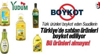 Türkiye'de satılan Suudi Arabistan ürünleri boykot ediliyor, ürünler hangileri?