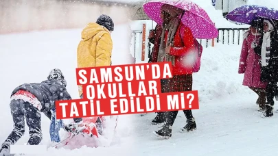 Samsun'da Perşembe Okullar Tatil Edildi Mi?