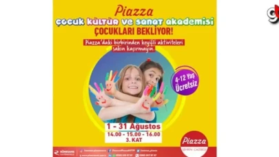 Samsun Piazza'da çocuklar için ücretsiz etkinlikler