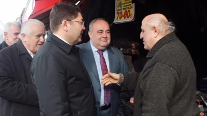 Bartın Belediye Başkan adayı Aldatmaz&#039;dan esnaf ziyareti