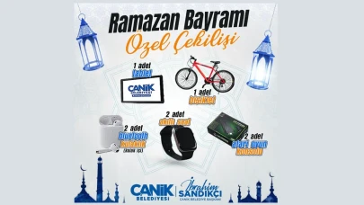 Canik Belediyesi, Ramazan Bayramı Özel Çekilişi Düzenliyor