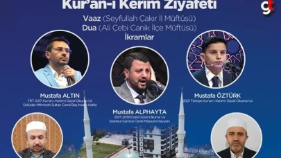 Canik'te Kadir Gecesi Özel Programı