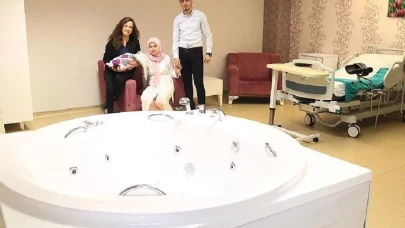 Devlet Hastanesinde 5 Yıldızlı Otel Konforunda Doğum