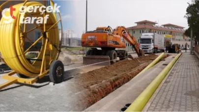 Samsun'un Terme İlçesinde Doğalgaz Çalışmaları Başladı