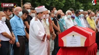 İntihar eden Samsunlu uzman çavuş Samet Yüksel, toprağa verildi
