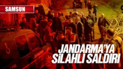 Samsun'da Jandarma'ya Silahlı Saldırı