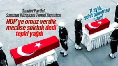 Temel Armutcu'nun HDP'ye Omuz Verdik Paylaşımına Tepki Yağdı