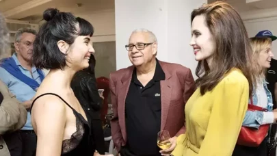 Angelina Jolie ve Tuba Büyüküstün Buluştu