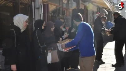 İHH gönüllüleri, Mudurnu'da geleneksel esnaf duasına katıldı