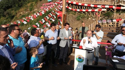 Samsun Haber: İlkadım'da, 15 Temmuz Millet Yolu ve Şehitler Anıtı Açıldı
