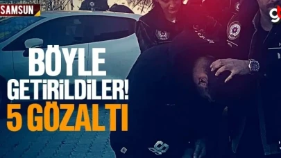 Van'dan Samsun'a uyuşturucu ticareti