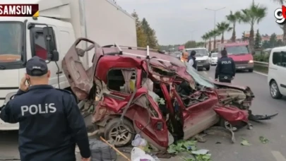 Samsun'da zincirleme kaza, 7 yaralı