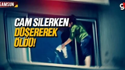 Cam silerken düşen kadın öldü